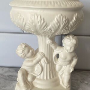 Elegant Vintage Cherub Vase